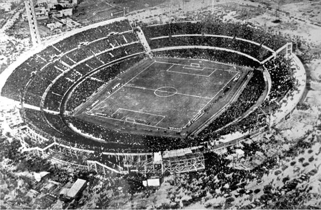1930年第1回のワールドカップ決勝が行われたウルグアイのセンテナリオスタジアム（AP/アフロ） 